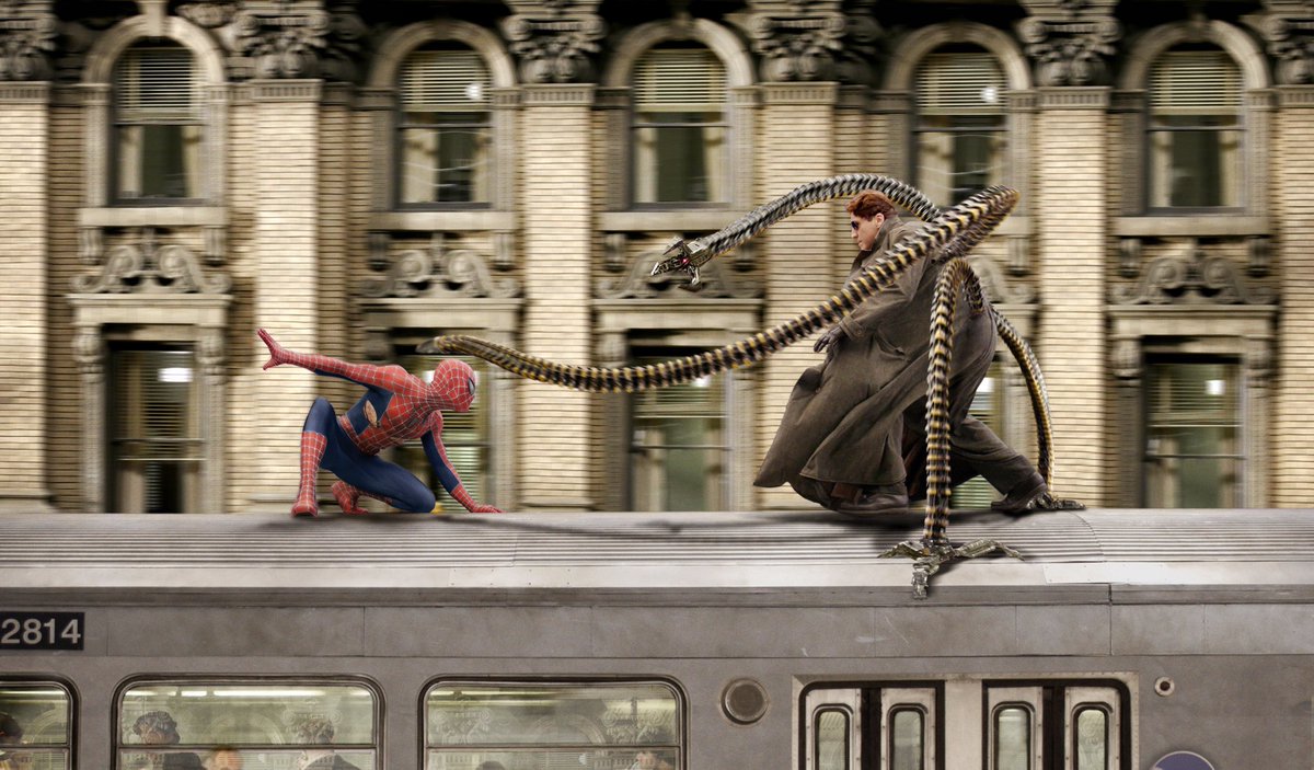 Train Scene in Spider-Man 2