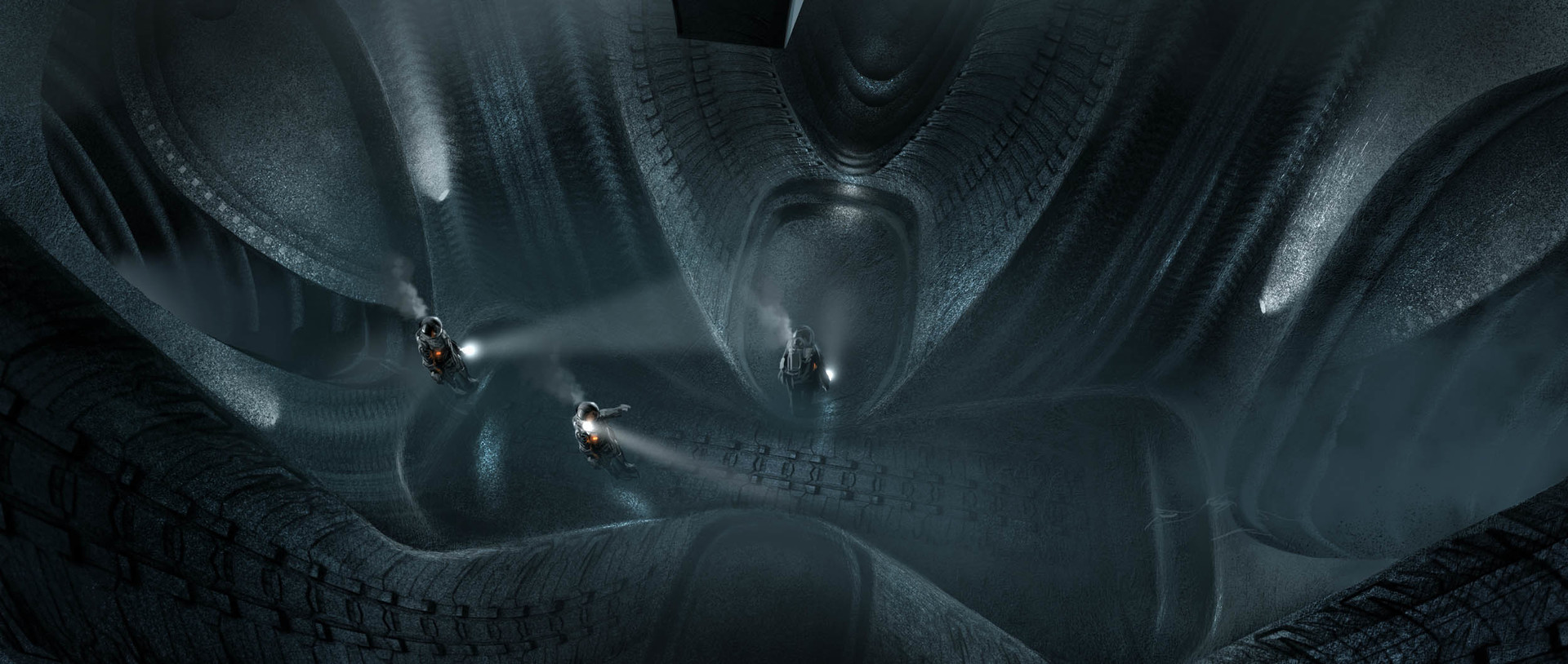 David Levy worked on the concept art for Prometheus. 