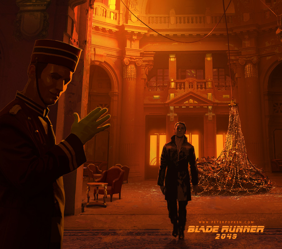 Концепт арт Blade Runner 2049